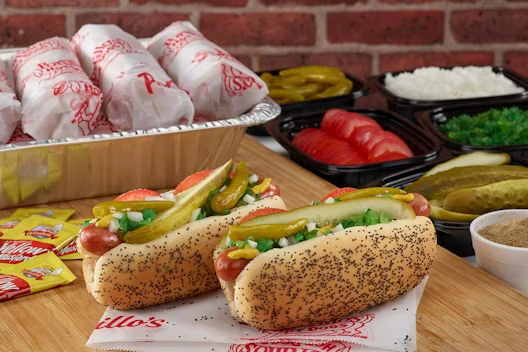 Portillo’s Catering 13 Chicago-Style-Hot-Dog-