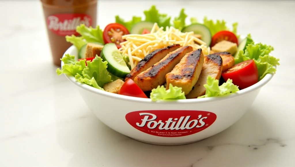 Portillo's Chicago Menu 2 Portillo's Fresh Salad