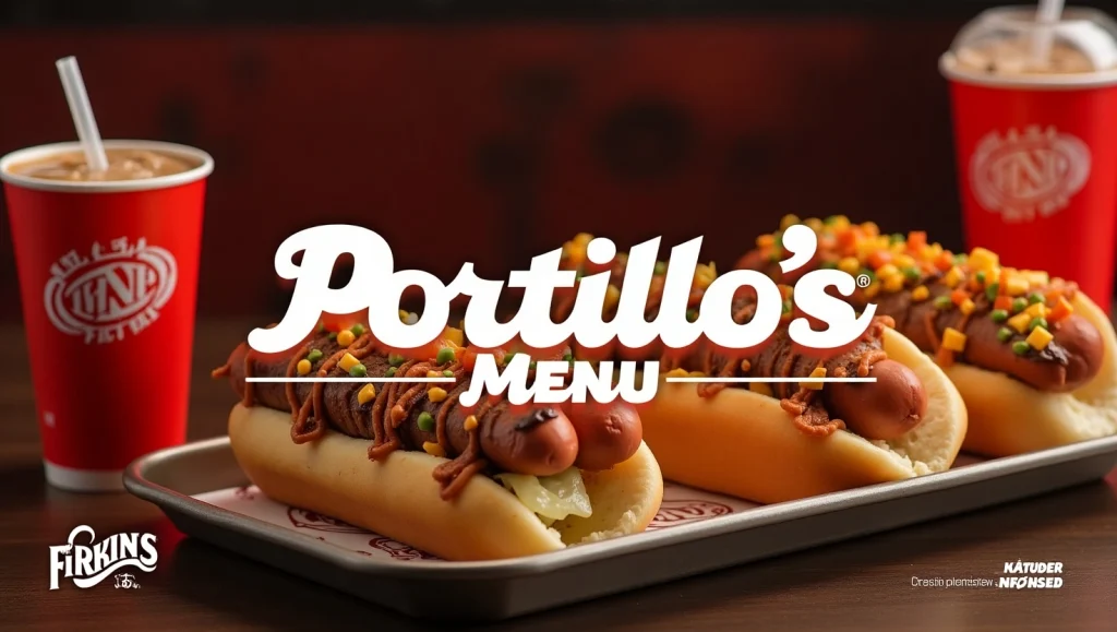 Portillo's Menu 32 Portillo's Menu