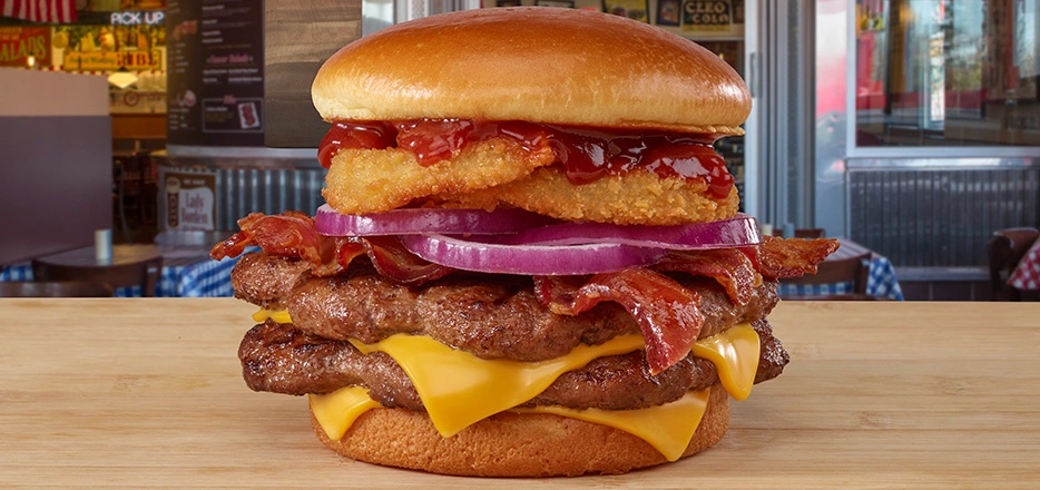 Portillo's Menu 11 Double Rodeo Burger